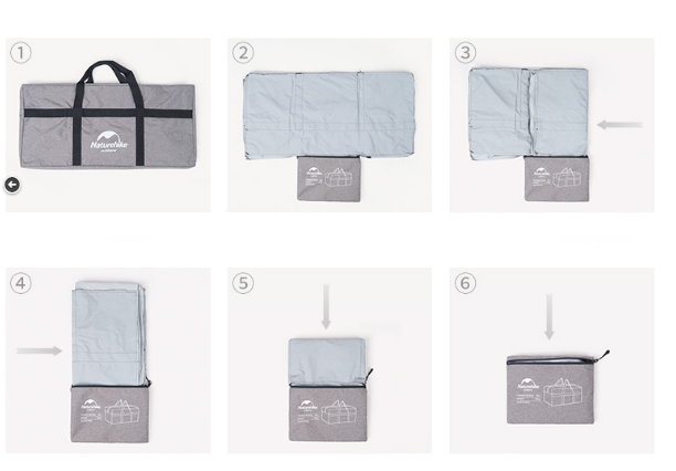 Сумка-баул Outdoor storage bag Updated 100 л Naturehike NH17S021-L  