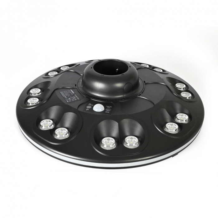 Світильник автономний парковий Videx VL-GLSO-1254-S IP54 1400Lm сенсорний 