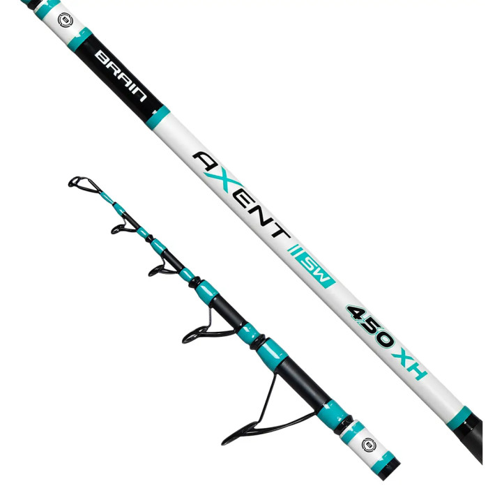 Вудилище серфове Brain Axent Tele Surf 4.20m max 180g 