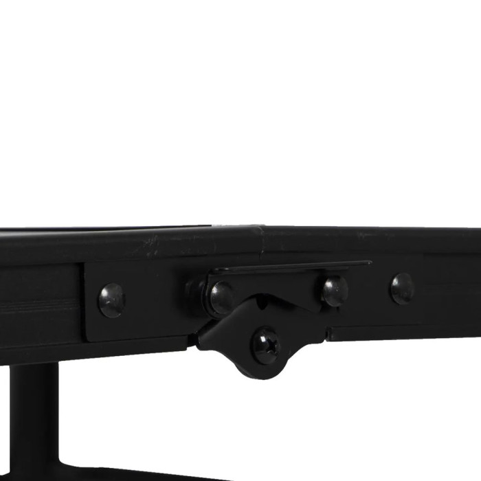 Стіл Bo-Camp Northgate Oval 120x80 cm Black/Grey (1404187) 