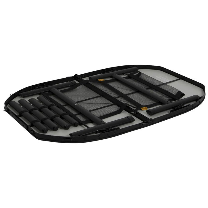 Стіл Bo-Camp Northgate Oval 120x80 cm Black/Grey (1404187) 