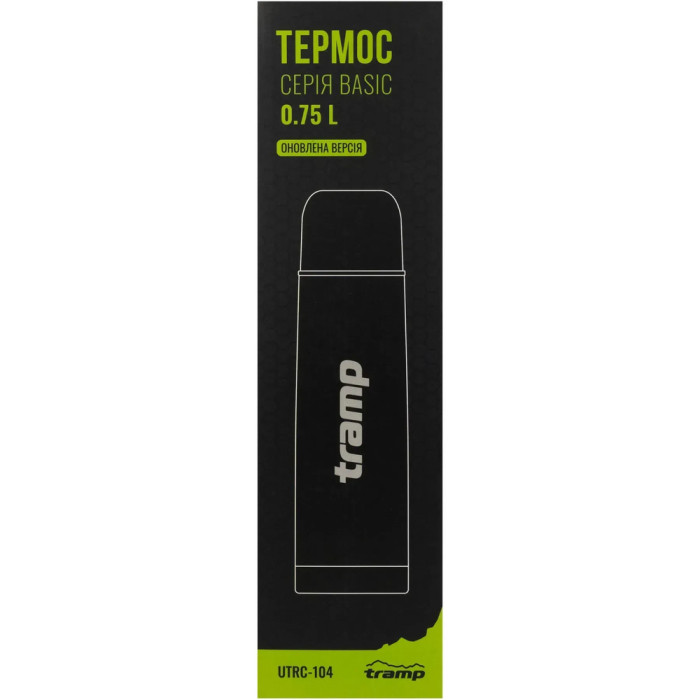 Термос Tramp Basic 0,75 л UTRC-104, black 