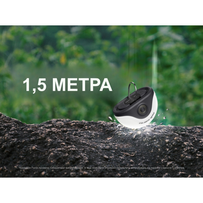 Ліхтар кемпінговий Fenix CL20R V.2.0 з червоним світлом, зелений 300 лм 