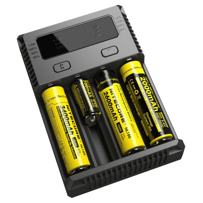 Зарядний пристрій Nitecore Intellicharger i4 NEW (4 канали)