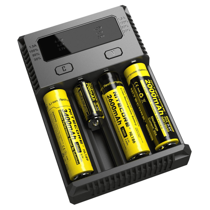 Зарядний пристрій Nitecore Intellicharger i4 NEW (4 канали) 