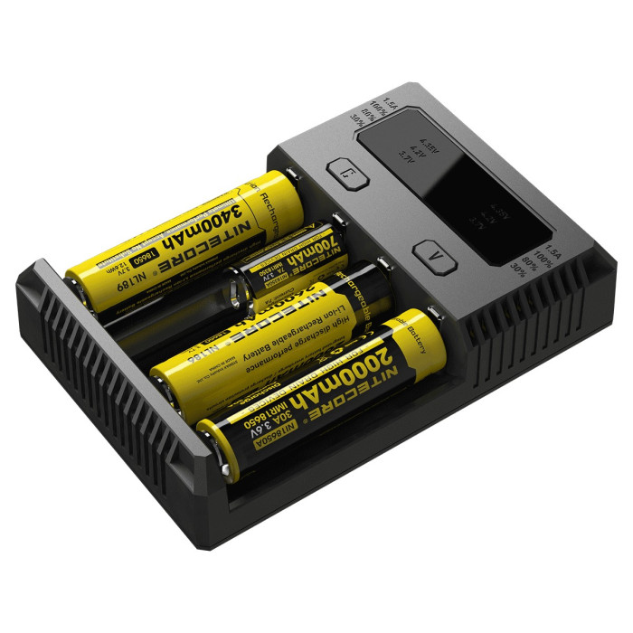 Зарядний пристрій Nitecore Intellicharger i4 NEW (4 канали) 