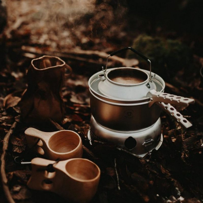 Чайник Trangia Kettle 27 Small зі сталевим вушком 0.6 л 