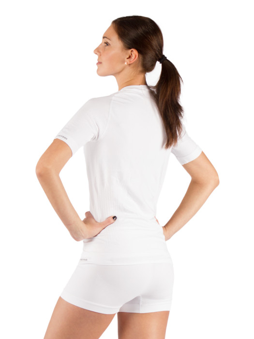 Футболка женская Lasting Alba, белая, L-XL  