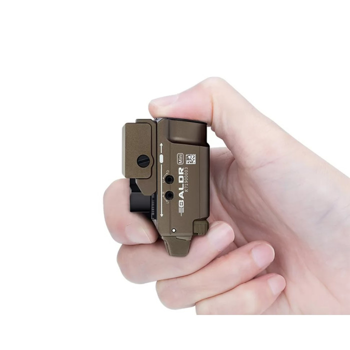 Ліхтар Olight Baldr Mini-DT з ЛЦУ, зеленого кольору 