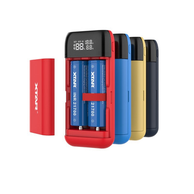 Зарядний пристрій (функція Powerbank) XTAR PB2S