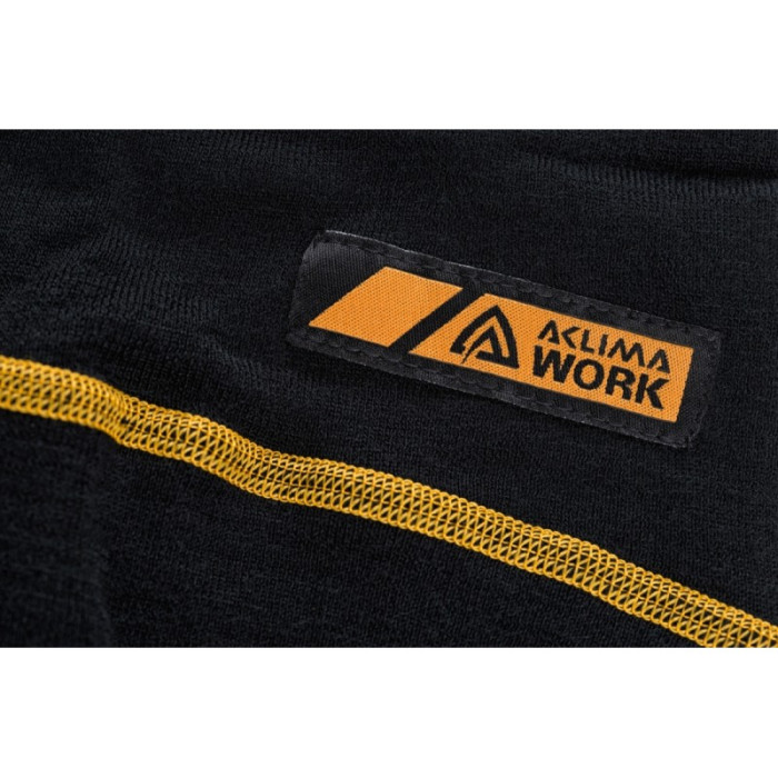 Термофутболка Aclima Work Warm Shirt Crew Neck Black, XXL 