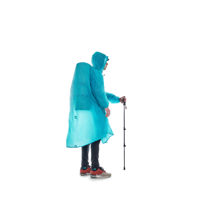 Плащ-дощовик 3F Ul Gear Poncho 15D Блакитний 
