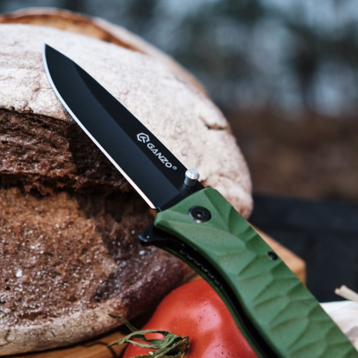 Ніж складаний Ganzo G620g-1 зелений 