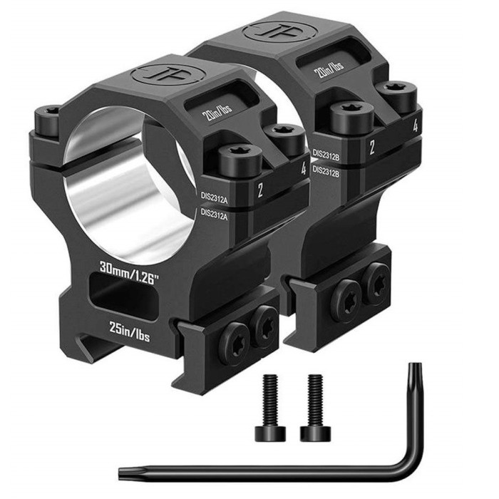 Кільця Discovery 6061 For Picatinny 30mm 1.26in DGPR2-30-1.26-61 (M240604) 