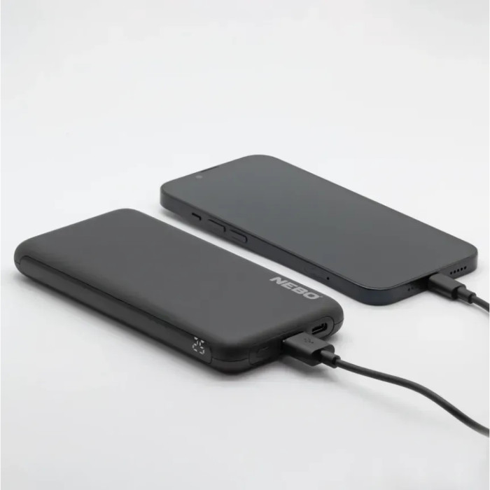 Повербанк Nebo 10K Powerbank w/Digital Display, 10 000 mAh (NB NEB-PBK-0019-G) 