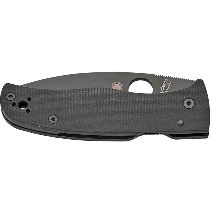 Ніж Spyderco Bodacious Black Blade, CPM S30V, G-10 black 