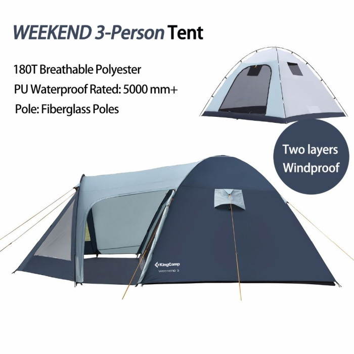 Намет KingCamp Weekend (KT3008) 