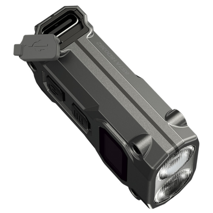 Ліхтар наключний Nitecore TINI 3 (2xNiteLab UHE LED, 600 люмен, 5 режимів, USB-C), чорний 