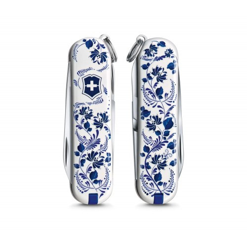 Складаний ніж-брелок Victorinox Classic, 58 mm, "Porcelain Elegance" 