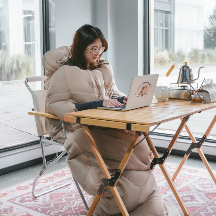 Спальний мішок овальний Naturehike PS200 CNK2350WS026, бежевий 