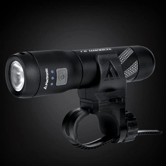 Ліхтар велосипедний передній Mactronic Scream 3.1 (1000 Lm) Recharg Type-C (ABF0167) 