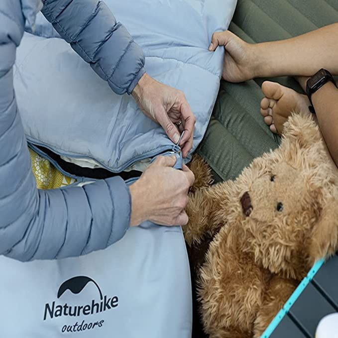 Спальник дитячий Naturehike С300 NH21MSD01, жовтий (без упаковки) 