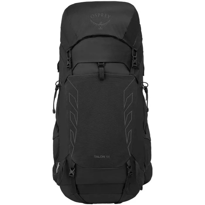Рюкзак Osprey Talon 44 black/coal grey - L/XL - чорний/сірий 