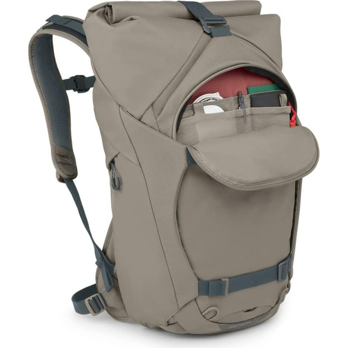 Рюкзак Osprey Metron 26 л Roll Top Pack tan concrete - O/S - коричневий 