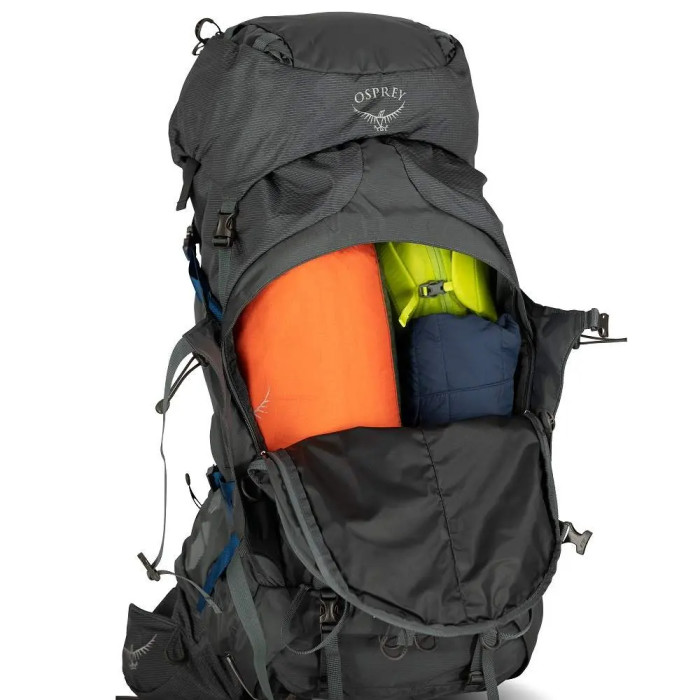 Рюкзак Osprey Aether Plus 70 black - S/M - чорний 