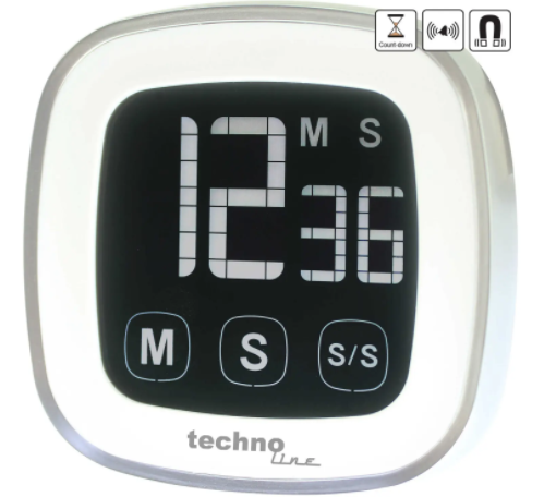 Таймер кухонний Technoline KT400 Magnetic - білий 