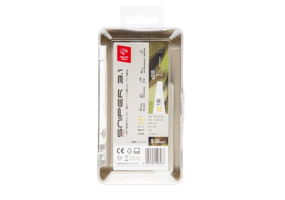 Ліхтар тактичний Mactronic Sniper 3.1 (130 Lm) USB Rechargeable Magnetic (THH0061) 