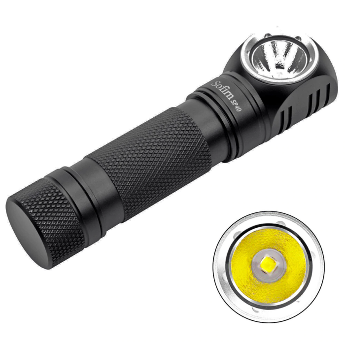 Ліхтар налобний Sofirn SP40 CREE XPL 1200LM 1 * 18650 USB 