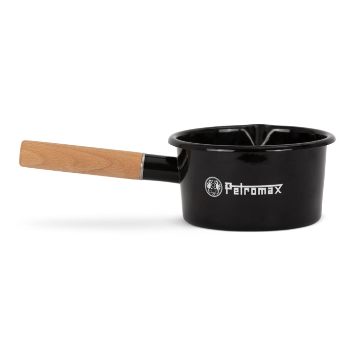 Ківш емальований Petromax Enamel Pan 1 л Чорний