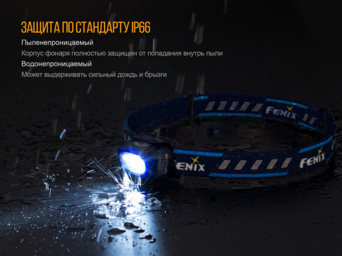 Ліхтар Fenix HL16 Cree XP-E2 R3 Neutral White (рожевий) 