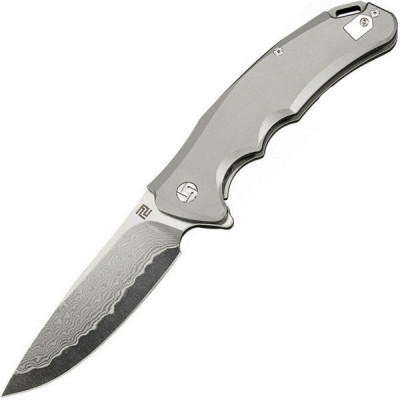 Ніж Artisan Tradition Damascus Titanium (Gray)