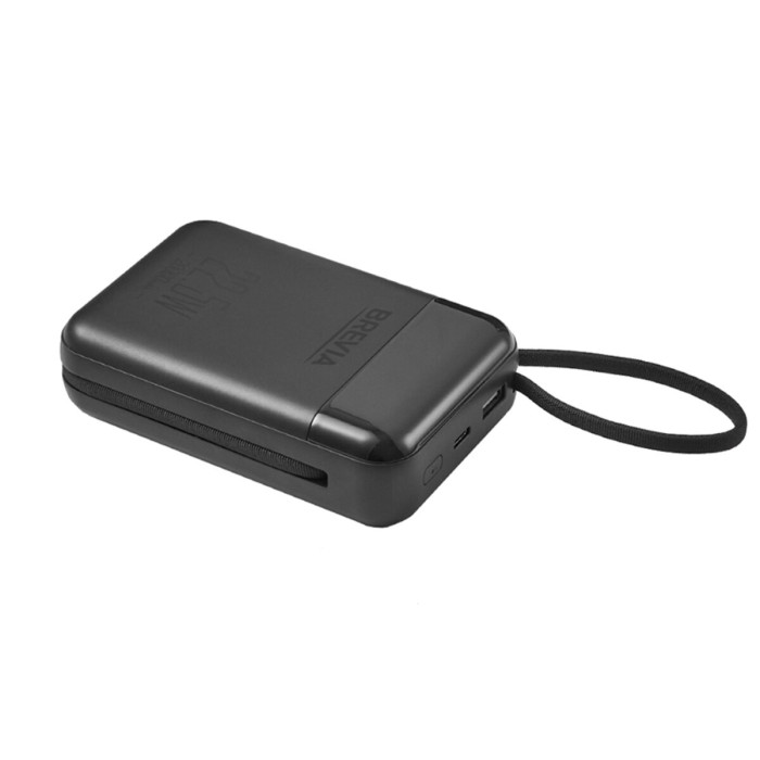 Повербанк (Power Bank) Brevia 20000mAh 22.5W Type-C+Lightning Cable, Li-Pol, LCD 