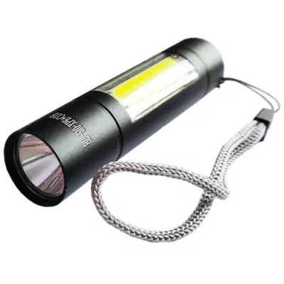 Ліхтар Police BL-510/1501-XPE+COB, Li-Ion аккум., ЗУ mircoUSB, Box