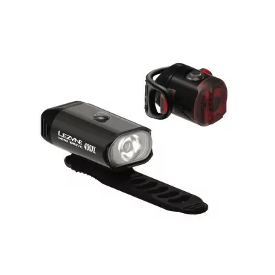 Комплект фар Lezyne MINI DRIVE 400 /FEMTO USB DRIVE PAIR 400/5 люменів Y13 чорний