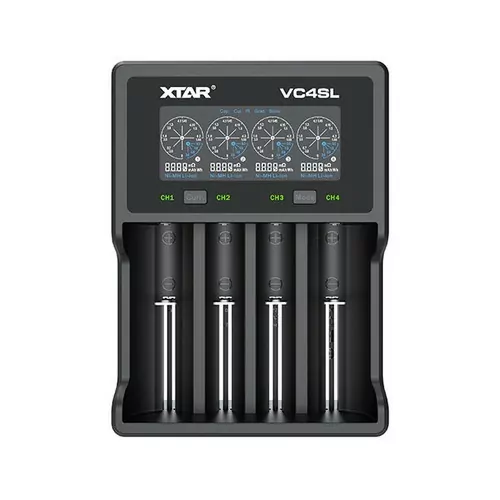 Зарядний пристрій з ЖД дісплеєм Xtar VC4SL 