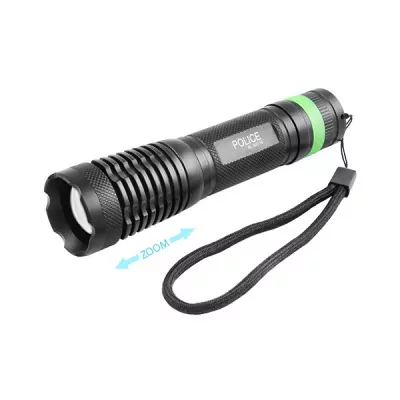 Ліхтар Police 12v 1837-T6, zoom, ак.18650, ЗУ 220V/12V, комплект