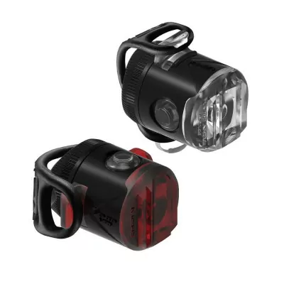 Комплект фар Lezyne FEMTO USB DRIVE PAIR 15/5 Y13 чорний