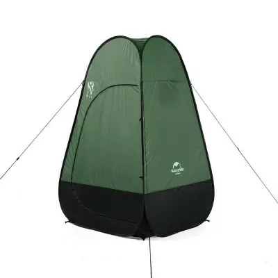 Намет-душ намет Naturehike 210T поліестер NH17Z002-p atrovirens