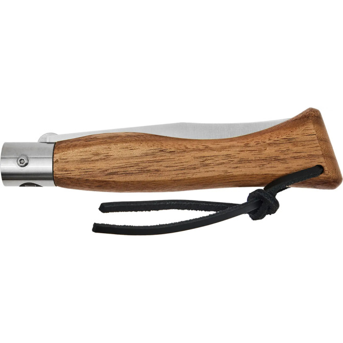 Ніж Main Knives Italian line, dark walnut wood handle and PU loop brown 