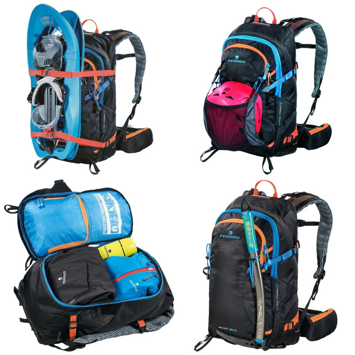 Рюкзак туристичний Ferrino Maudit 30 + 5 Black (75294HCC) 