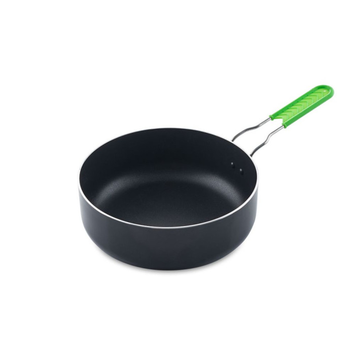 Кемпінгова портативна кухня із столом BRS-96 (Пошкоджена зелена пластикова поличка (тріщина)) 