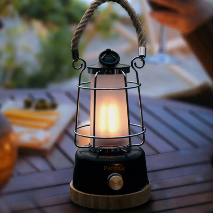 Ліхтар кемпінговий Mactronic Pacifica (370 Lm) Cool/Warm White LED Powerbank Recharg Type-C (ACL0113) 