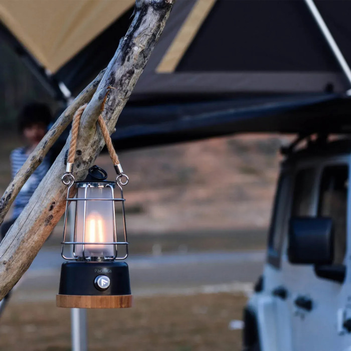 Ліхтар кемпінговий Mactronic Pacifica (370 Lm) Cool/Warm White LED Powerbank Recharg Type-C (ACL0113) 