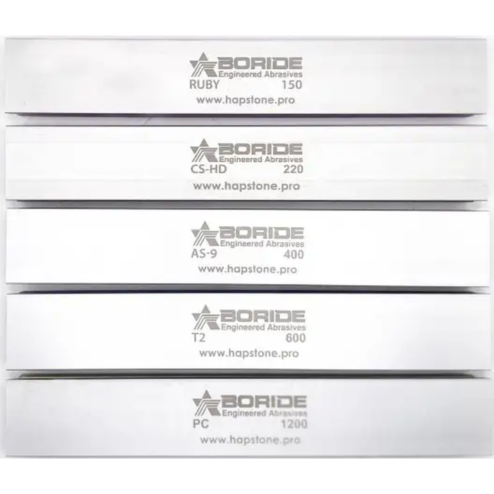 Набір точильних каменів Hapstone Boride Universal (150, 220, 400, 600, 1200) 