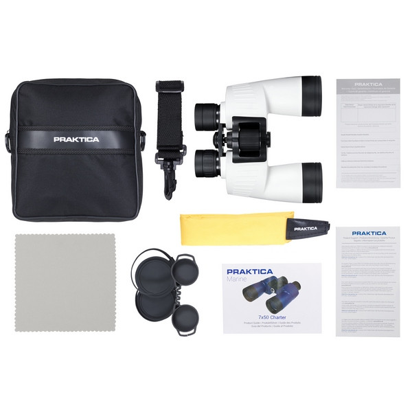 Бінокль Praktica Marine Charter 7x50 White 