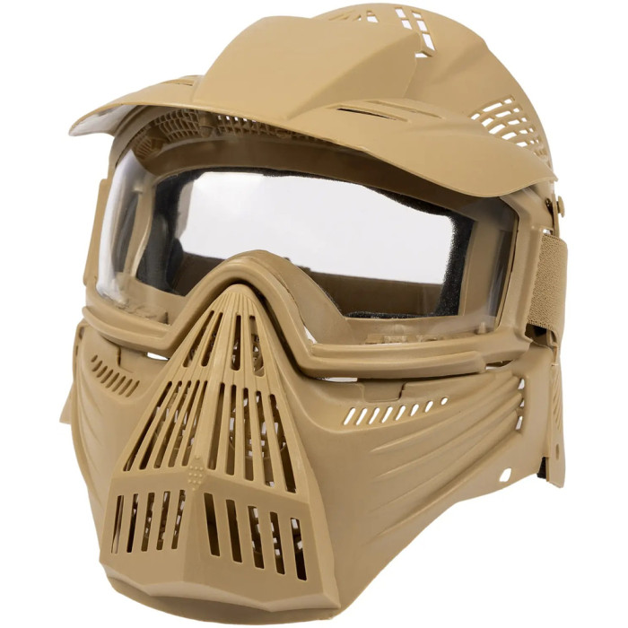 Маска захисна WoSport Transformers Leader Mask Tan 